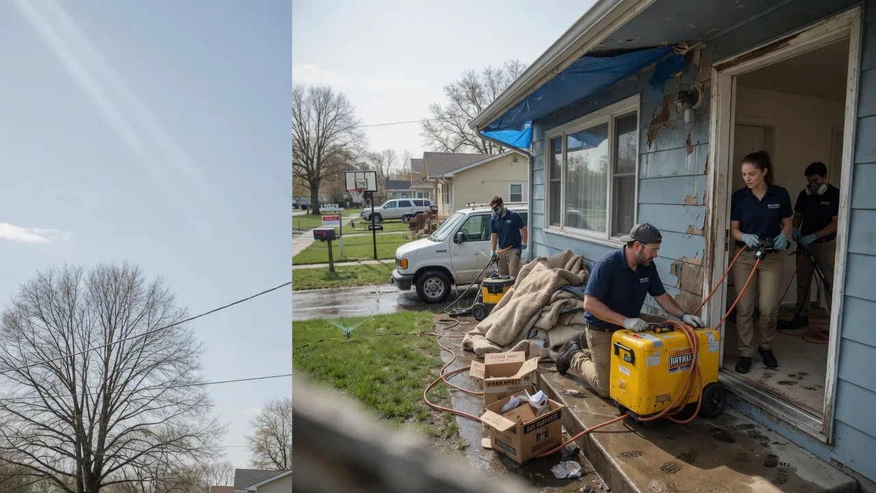 Basement Flood Cleanup in Wiota, IA near me